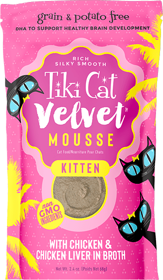 Tiki Cat Kitten Mousse Kitten Mousse With Chicken & Chicken Liver In Broth